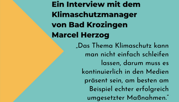Ein Interview mit dem Klimaschutzmanager von Bad Krozingen Marcel Herzog