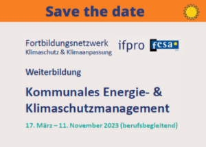 KEM save the date_Kommunales Energiemanagement