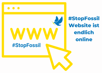 StopFossil Webseite ist online 
