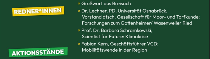 Fahrraddemo auf der B31 zum großen „Aktionstag B31 West – Nein Danke!“