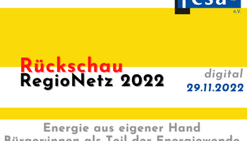 Kurzbericht über das diesjährige RegioNetz-Treffen 2022