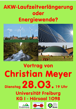 AKW-Laufzeitverlängerung oder Energiewende?