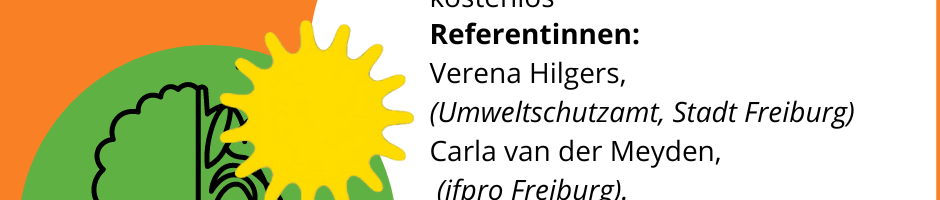 fesa Onlinestammtisch: „Klimawandel in der Region Freiburg – regionale Beispiele und Anpassungsstrategien“