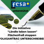 Unterschriften gesucht für Initiative Ländle leben lassen