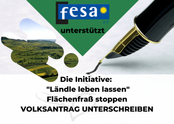 JETZT DEN VOLKSANTRAG UNTERSCHREIBEN: Ländle leben lassen