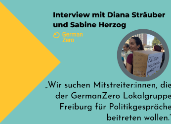 Mitstreiter:innen für Gründung Lokalgruppe GermanZero Freiburg gesucht!