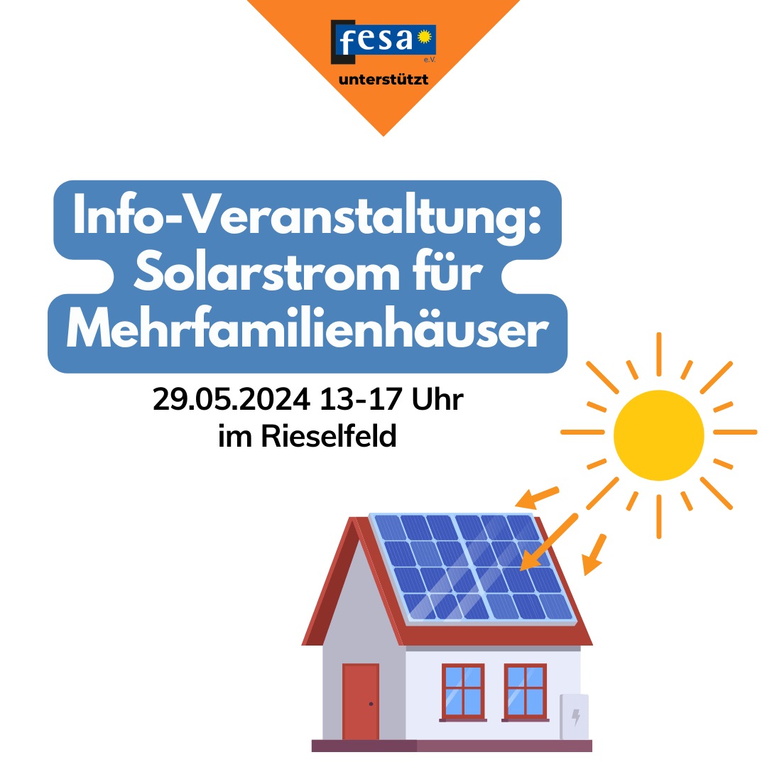 Info-Veranstaltung Solarstrom für Mehrfamilienhaus