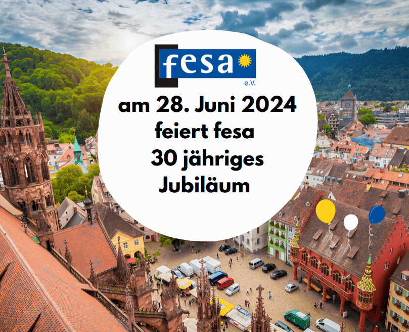 30 Jahre fesa e.V. - Jubiläumsfeier