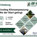 Einstiegsforum Klimaanpassung: Wie der Start gelingt