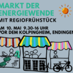 Markt der Energiewende Marktstand am 10. Mai