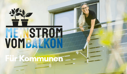 Mein Strom vom Balkon -Train-the-Trainer-Schulung für Kommunen