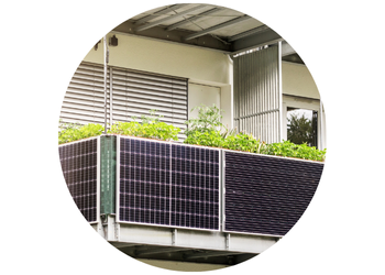 fesa-Infostand zum Thema Steckersolar