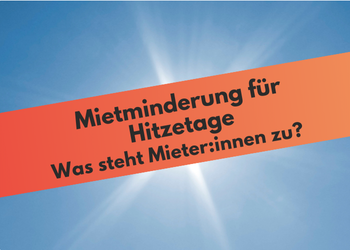 Mietminderung für Hitzetage