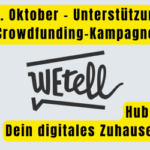 WEtell Hub Ankündigung der Crowdfunding Kampagne