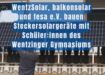 Schulprojekt für alle 9. Klassen am Wentzinger Gymnasium Freiburg