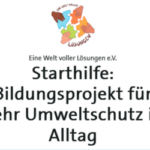 Eine Welt voller Lösungen Crowdfunding