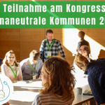 Teilnehmende beim Kongress Klimaneutrale Kommunen