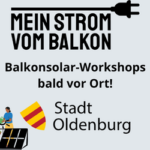Mein Strom vom Balkon-Workshops in Oldenburg