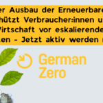 Ausbau erneuerbarer Energien mit german zero aktiv werden