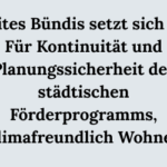 Förderprogramm Stadt Freiburg Klimafreundlich Wohnen