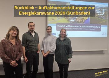 Rückblick – Auftaktveranstaltungen zur Energiekarawane 2026 Südbaden